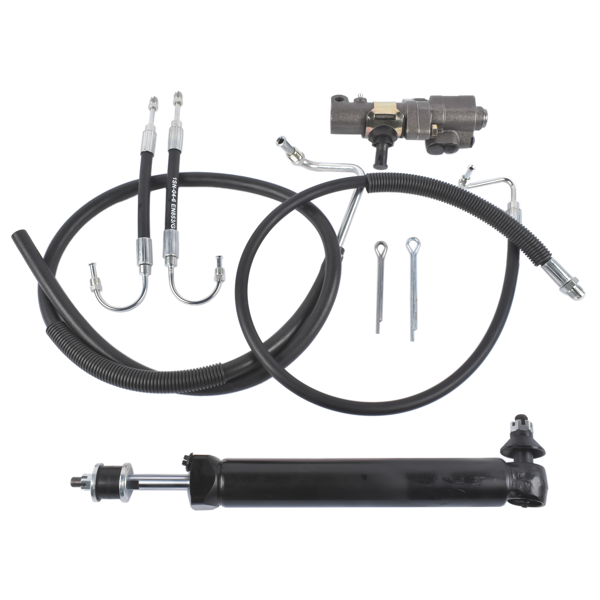 转向油缸组件总成 Power Steering Valve Cylinder & Hose Kit Fits for Chevy Bel Air 1960-1964 L6 3.8L V8 4.6L-2