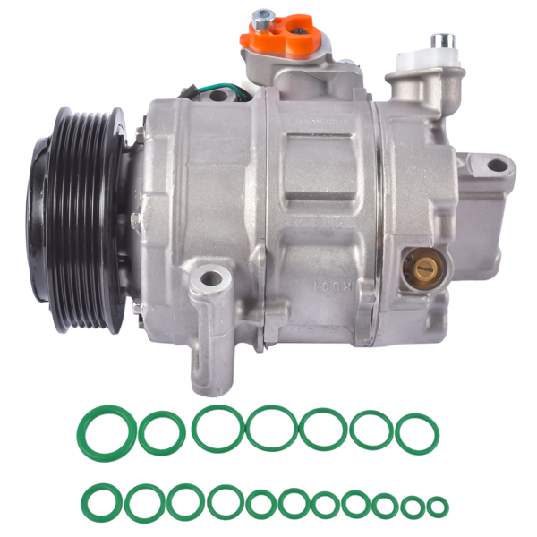 空调压缩机 Air Conditioner A/C Compressor with Clutch Replacement for Ford Explorer 2011-2015 BB5Z19703B EB5Z19703B-2