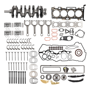 G4KH 2.0T 发动机大修套件 - 曲轴、连杆和正时套件，适用于现代和起亚车型
