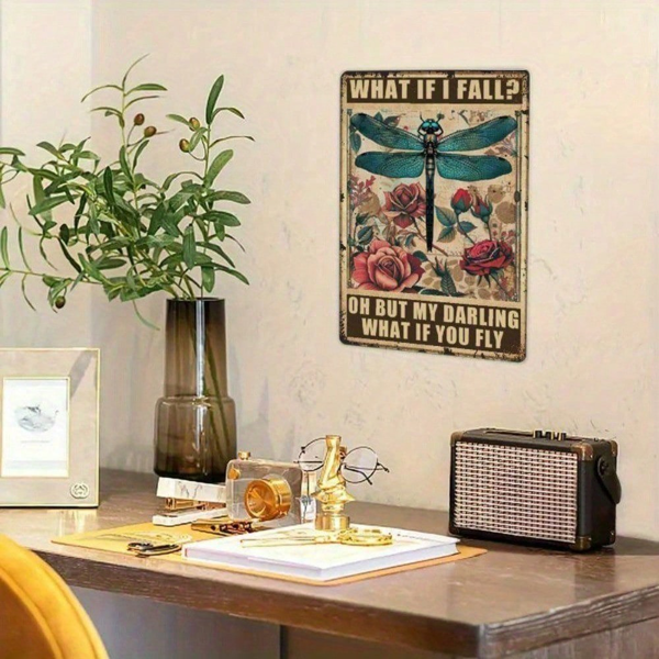 CIFbuy8x12 英寸 ( 20.3x30.5cm )复古风乡村风铝合金标牌适用于家居、Office（TikTok、temu下自提）-8