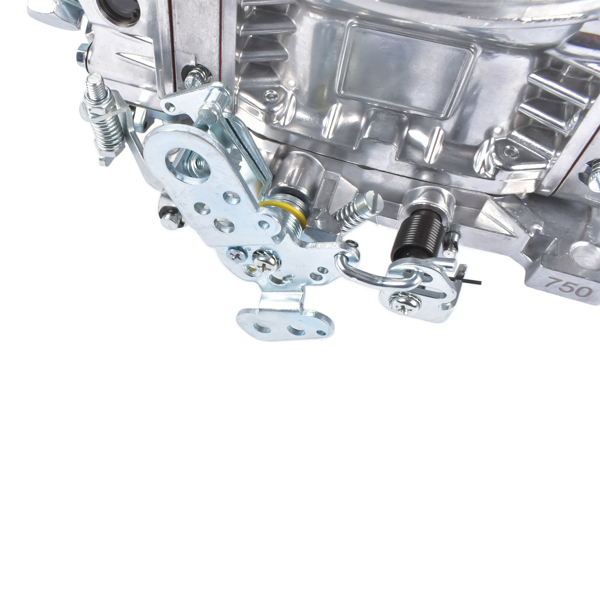 化油器 750 CFM 4 Barrel Double Pumper Carburetor Aluminum Electric Choke BR-67257 Shiny-6