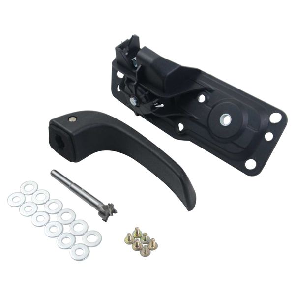 车门把手修理包 Interior Door Handle Kit Driver Side Fits for Cadillac Escalade Chevrolet Silverado GMC Sierra 1500 2500HD 3500HD 2007-2014 15936892 20871488-3