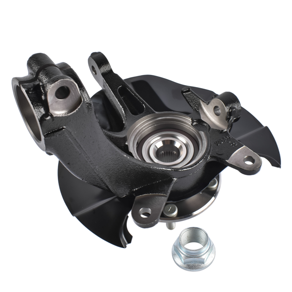 转向节总成 Front Right Passenger Side Steering Knuckle Assembly Replacement for Honda Civic 2017-2021-5