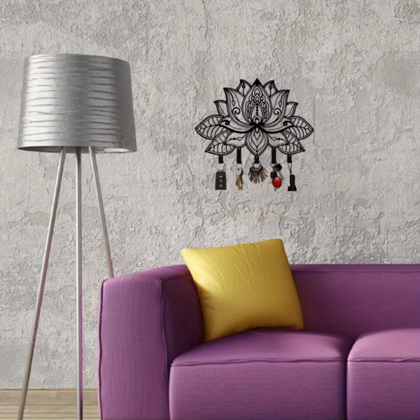 CIFbuy™ 艺术金属壁挂衣架 现代装饰衣帽收纳钩（TikTok、temu下自提）-3