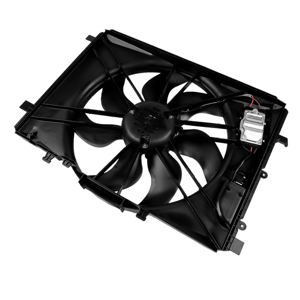 散热器风扇 Radiator Fan Fits for Mercedes CLA250 2.0L 2014-2019 GLA250 2015-2020 SLK250 1.8L 2012-2015 MB3115146 2465000064-4