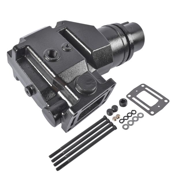 排气歧管 Exhaust Elbow Kit w/Gasket and Mounting Hardware Replacement for Volvo Penta OMC V6 V8 1992-on 913784 3857944 3863061-10