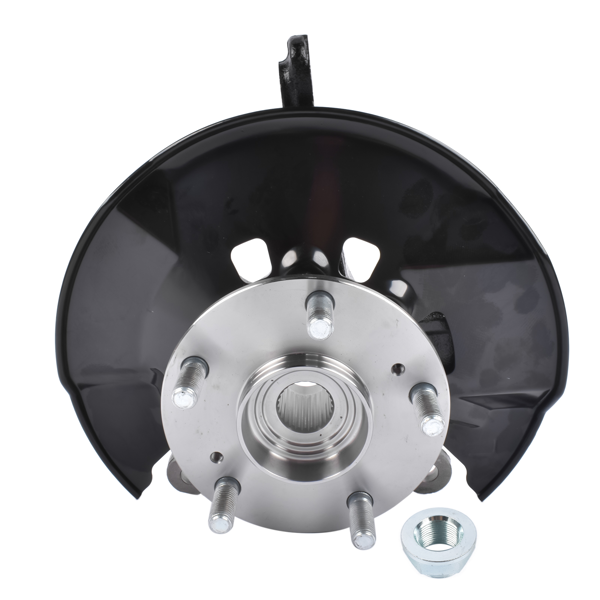 转向节总成 Front Left Driver Side Steering Knuckle & Hub Bearing Assy Replacement for Honda Civic 2012 1.5L /1.8L-5