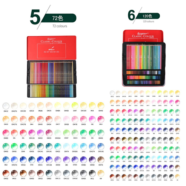 彩铅套装 油性G-MT 36色-9