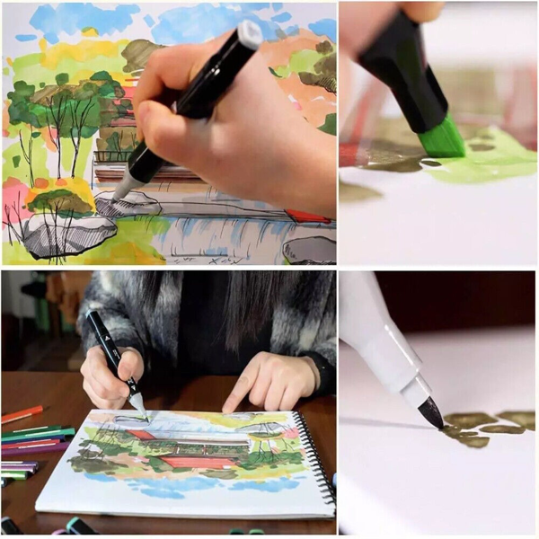 马克笔168色带底座-10