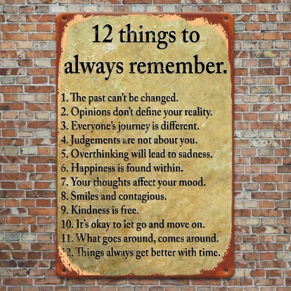 CIFbuy8x12 英寸 ( 20.3x30.5cm )复古风乡村风铝合金标牌Farmhouse适用于家居（TikTok、temu下自提）-1