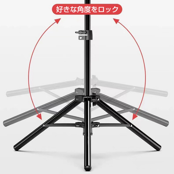 手机支架 2.1米普通伸缩支架+含手机夹+云台配件-7