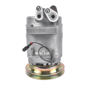 汽车空调压缩机 AC Compressor & A/C Clutch Fit for Isuzu NPR NQR NRR GMC W-Series 2005-2016 12 Volt CW/ CCW 1/ Groove 1/2" Wide V-belt 8980371471 8-98037-147-1