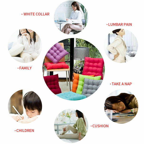 纯色椅子坐垫4个装-7