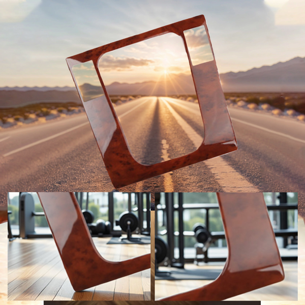 适用于2003-2007款本田雅阁的木纹汽车中控台换挡面板装饰条-14