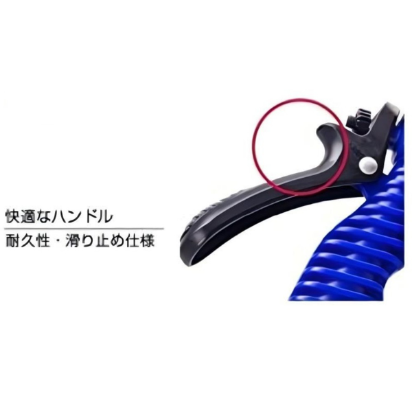 水管 25FT 绿色 (日本三钉接头) 伸缩软管-3