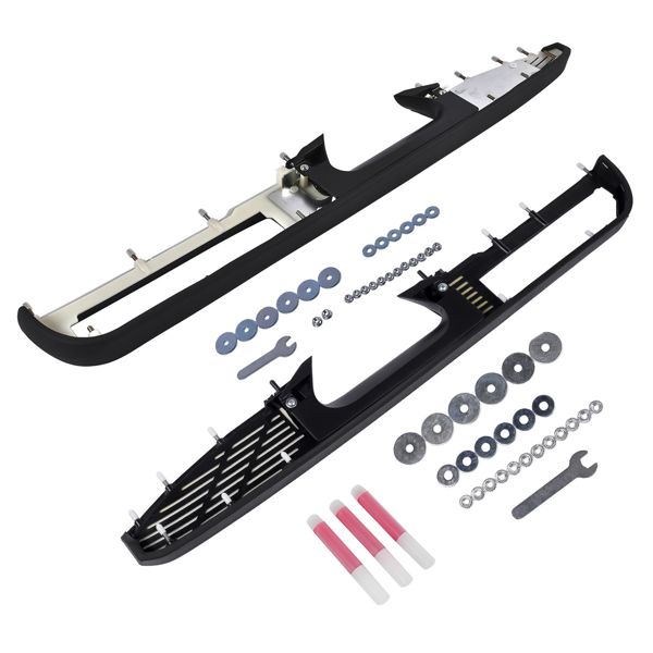 门扶手 Front Driver and Passenger Side Door Armrest Black for Chevy Avalanche Tahoe Silverado Suburban GMC Sierra Yukon Stainless Steel 80994 20920362 20954878-7