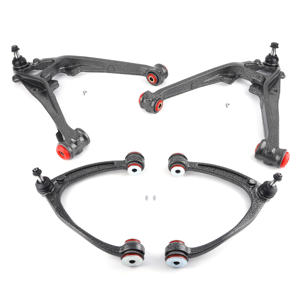 4件套前上/下控制臂套件 适配雪佛兰Silverado、GMC Sierra 1500及Yukon车型-1