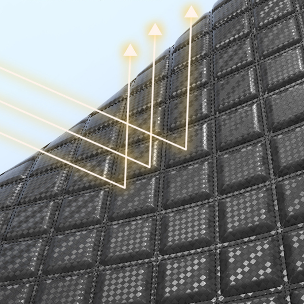 汽车挡风玻璃雪罩车窗镜磁性保护罩黑色-9