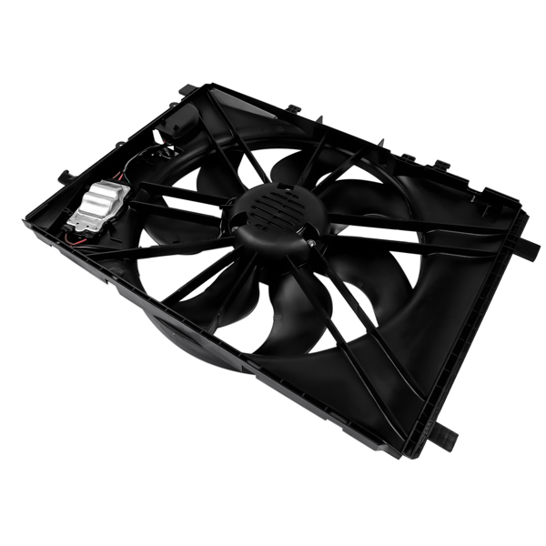 散热器风扇 Radiator Fan Fits for Mercedes CLA250 2.0L 2014-2019 GLA250 2015-2020 SLK250 1.8L 2012-2015 MB3115146 2465000064-3