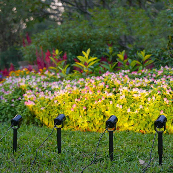 太阳能草坪灯 SL-509 暖光 一拖四-11