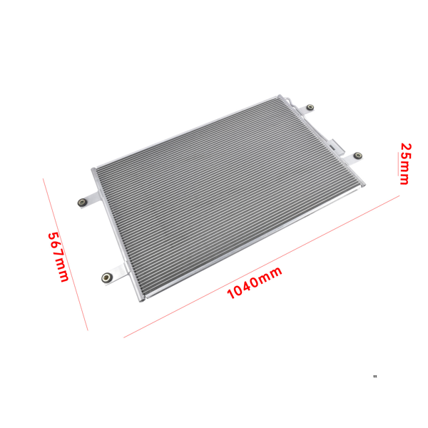 散热器 AC Condenser Air Conditioning with Bracket Fits for Freightliner Cascadia 2018- A2272870000 A22-72870-00-2
