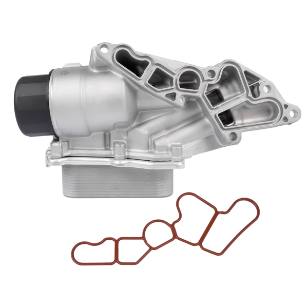 机油滤清器总成 Oil Filter Housing with Oil Cooler Fits for Mercedes C280 C230 C350 G550 ML350 ML450 ML550 S550 SLK350 SLK300 GL450 E550 GL550 R350 2003-2015 6421800165 2721800510-8