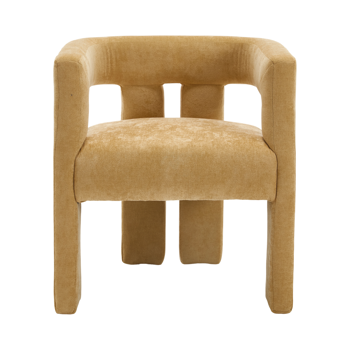 现代风格布艺软垫休闲椅/餐椅/桶形边椅/厨房扶手椅，适用于客厅，2件套