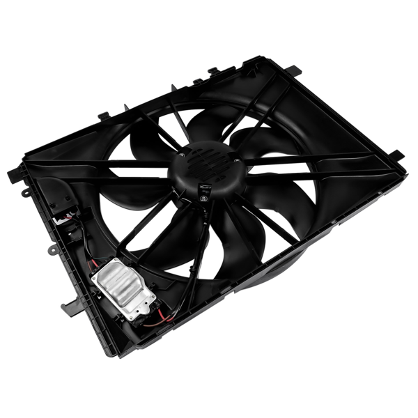 散热器风扇 Radiator Fan Fits for Mercedes CLA250 2.0L 2014-2019 GLA250 2015-2020 SLK250 1.8L 2012-2015 MB3115146 2465000064-5