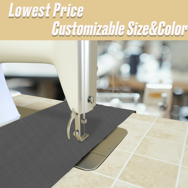 5'X25' 深灰色HDPE围栏-4