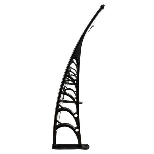 80*38in 棕色板黑色支架 雨篷 塑料支架 阳光板 前后铝条(82632470同款）-7