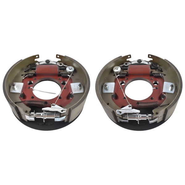 制动器 2Pcs 12.25"/12-1/4" x 3-3/8" Left Hand Driver Side and Right Hand Passenger Side Hydraulic Brakes for Dexter 9K-10K Lbs Trailer Axles 7 Bolt 23-410 K23-410-00 23-411 K23-411-00-1