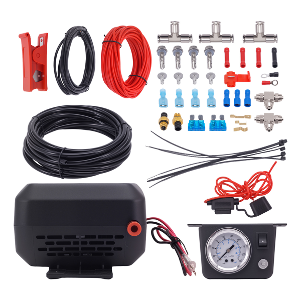 空气悬架气囊套件用空气控制器 适用于大多数1/2吨、3/4吨和1吨皮卡及厢式货车-1