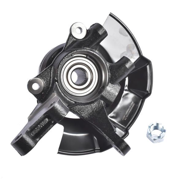 转向节总成 Front Steering Knuckle & Wheel Bearing Hub Assembly Left Fit for Kia Sportage Hyundai Tucson 2005-2009-4