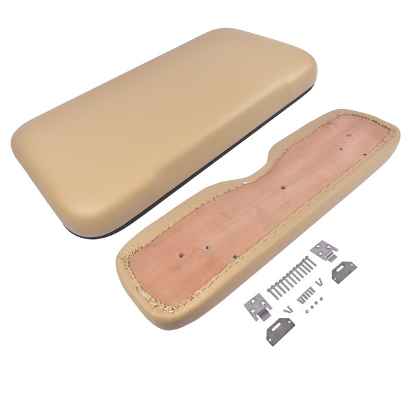 坐垫套装 Front Seat Cushion Kit with Hardware Tan Color Replacement for EZGO TXT Golf Cart 1994-2013 71751-G01 71751-G03-3