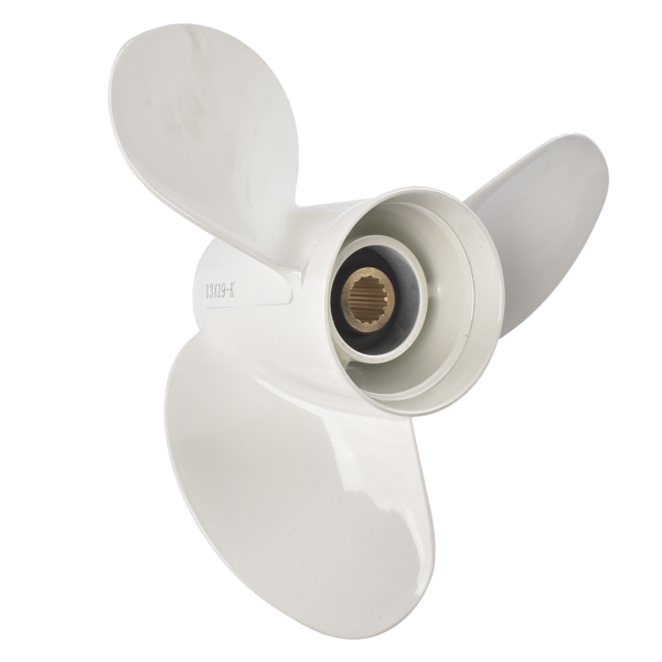 螺旋桨 Stainless Steel Propeller 13"x19" Fits for Yamaha Outboard Motor F70-115 hp 15 Spline-6