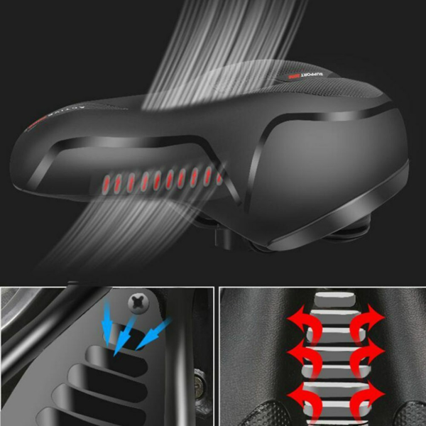 自行车坐垫红色-11