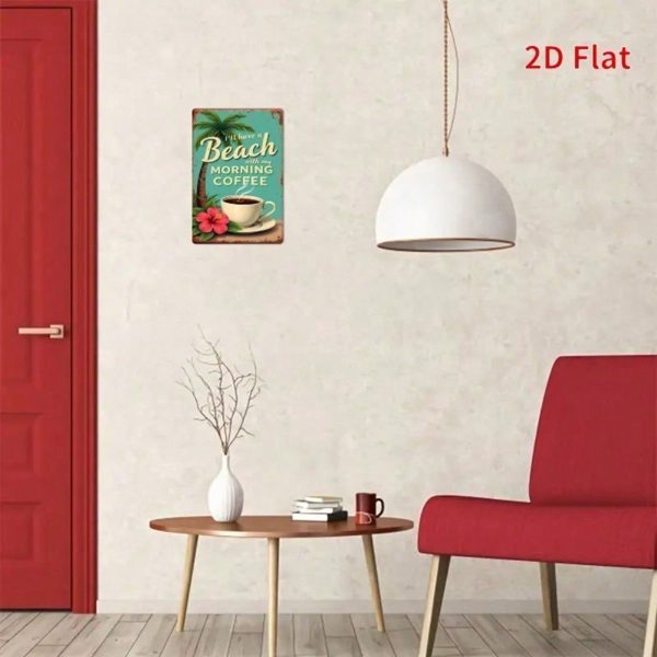 CIFbuy8x12 英寸 ( 20.3x30.5cm )复古风怀旧风铝合金标牌适用于Kitchen（TikTok、temu下自提）-6