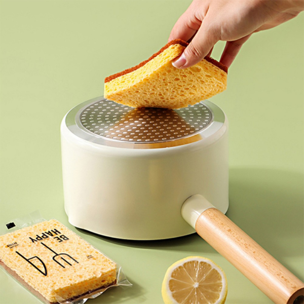 洗碗海绵块 椰棕+肤色木浆棉 11*7*2cm 6个装-14