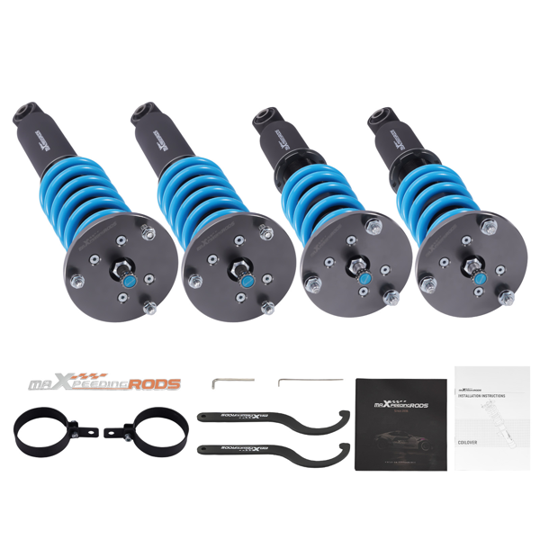 24段可调阻尼避震器弹簧降低套件适用于雷克萨斯 LS400 (UCF20) 1995-2000 款-2