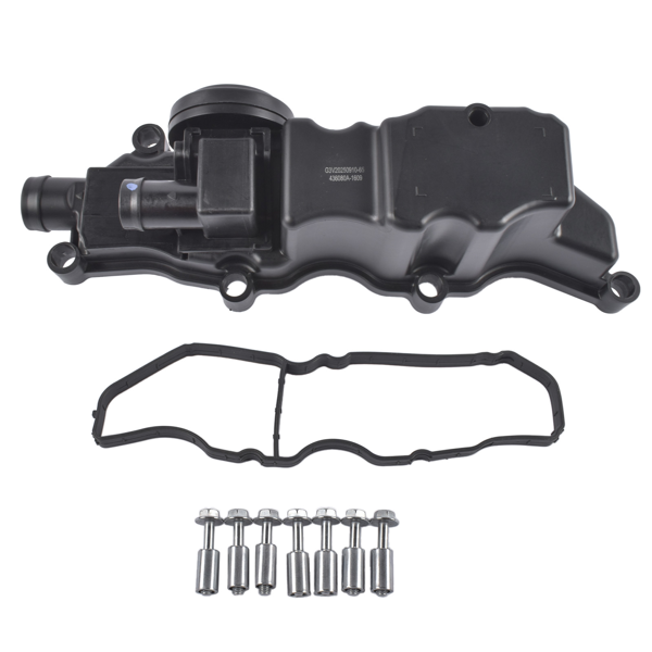 气门室盖 New Engine Valve Cover w/ Gasket & Bolt Replacement for Land Rover Defender 90 / 110, Discovery, Range Rover Velar / Sport-1