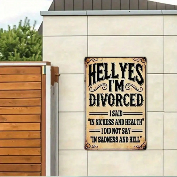 CIFbuy8x12 英寸 ( 20.3x30.5cm )复古风乡村风铝合金标牌（TikTok、temu下自提）-5