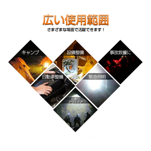 手电筒 COB手持移动工作灯 带磁铁 大款-6