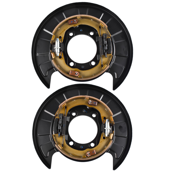 挡泥板总成 2X Parking Brake Assy Rear Left & Right Fit for Hyundai Santa Fe 2006-2009 2.7L 3.3L 582502B000, 582702B000-3