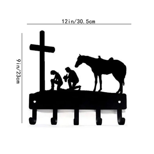 CIFbuy™ 优雅金属墙饰 客厅玄关节日展示装饰（TikTok、temu下自提）-1