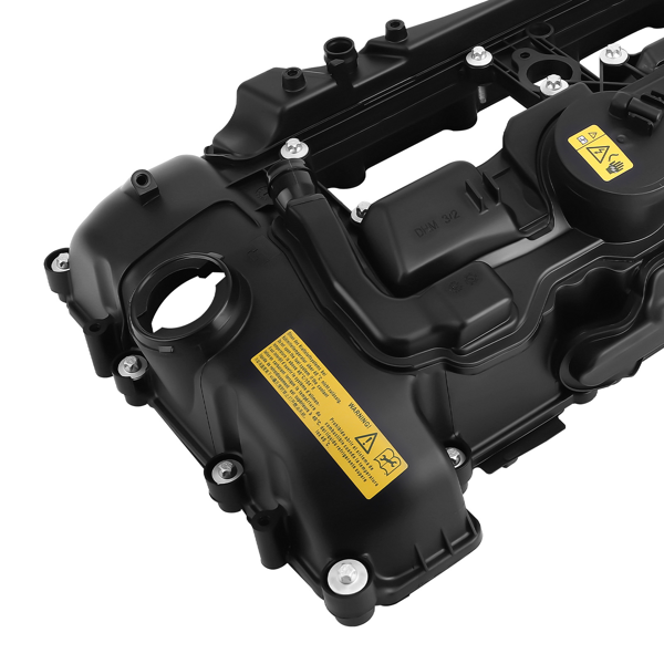 气门室盖、垫片和盖帽，适用于宝马 N55 发动机，车型包括 135i、335i、535i、640i、740i、X3、X5、X6 3.0L-4