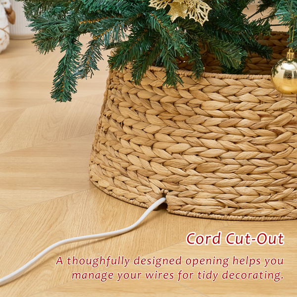 手工编织圣诞树裙-8