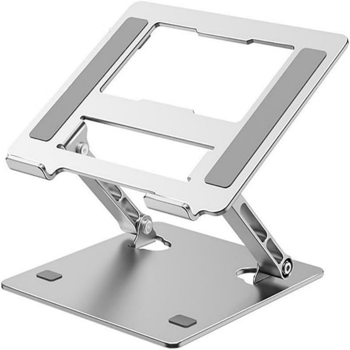 笔记本电脑支架 银色 LS658 折叠双层升降