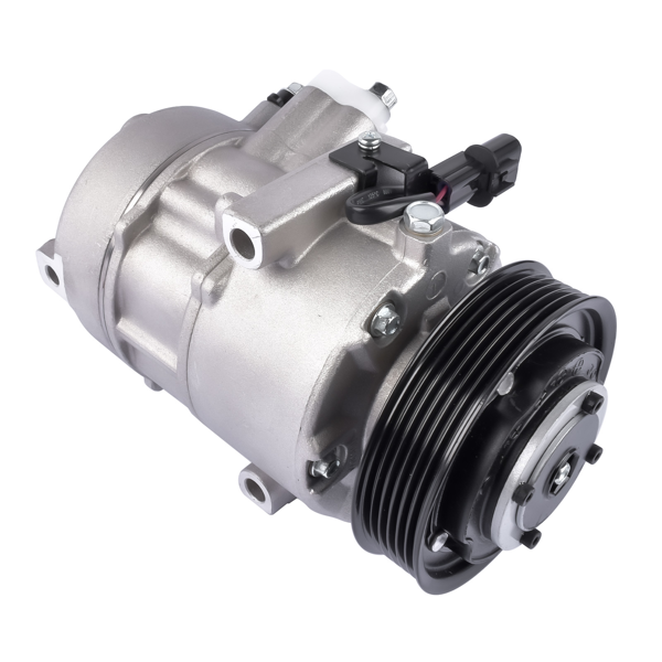 汽车空调压缩机 A/C Compressor with Clutch Fits for Carrier Thermo King TM15 TM15XD TM15HD 102-580 18-10157-06 18-00083-70 8-Groove Pulley-7