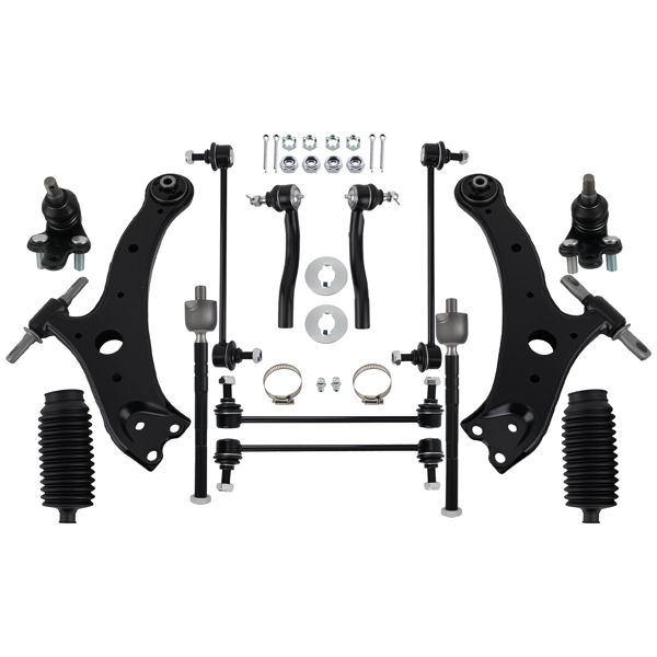 14件式悬挂前下控制臂拉杆，适用于2007-2011款丰田凯美瑞-1