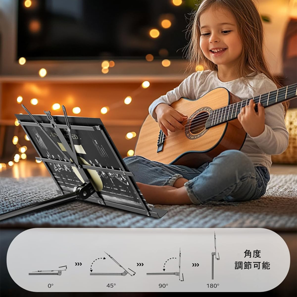 乐谱架 带收纳包 HY-202(胶头链接）-6